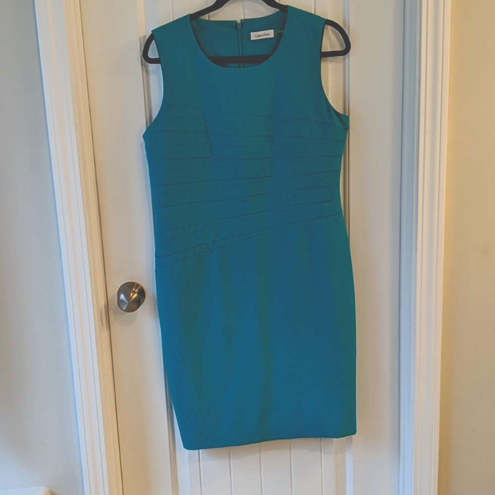 Teal Dress